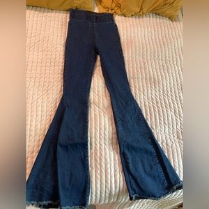 Threebirdnest Janice Blue Jean bell bottom